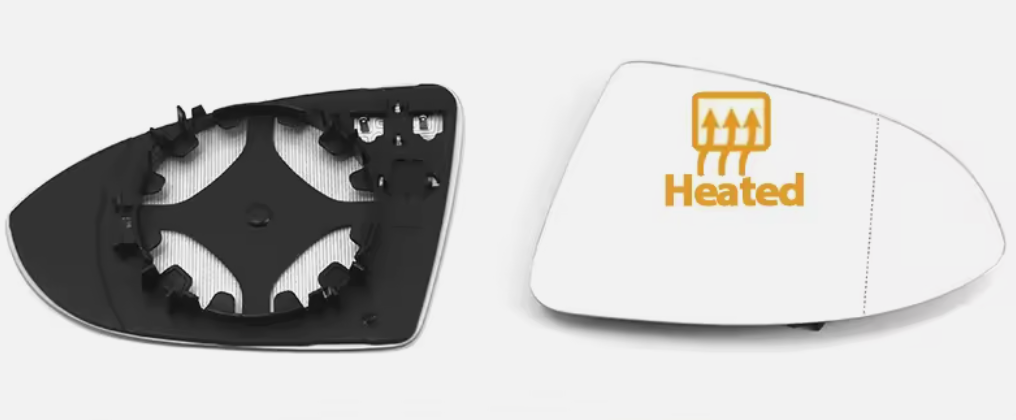 MIRROR GLASS LH GOLF 7